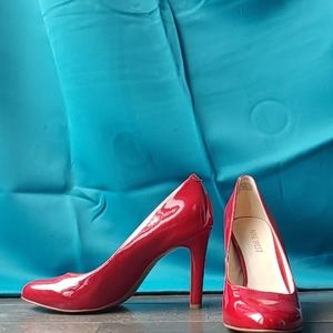 Nine West Patent Faux Leather Pumps